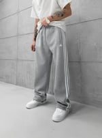 Gri Çizgi Adidas Eşofman