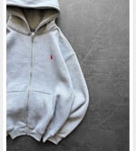 GRİ KIRMIZI POLO HIRKA