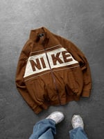 Kahve Dolumlu Nike Ceket