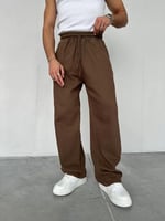 Kahve Gabardin Baggy Pantolon
