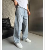 KAR YIKAMA LOOSE-FİT PANTOLON