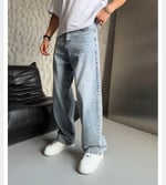 KAR YIKAMA LOOSE-FİT PANTOLON