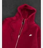 KIRMIZI CLUB FLEECE NİKE HIRKA