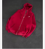 KIRMIZI CLUB FLEECE NİKE HIRKA