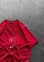 KIRMIZI ORTA LOGO TÜRKİYE TSHİRT