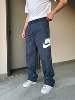 Lacivert Batik Yan Nike Eşofman