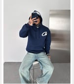 LACİVERT KAPŞON CORTEİZ SWEAT