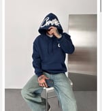 LACİVERT KAPŞON CORTEİZ SWEAT