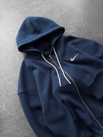 Lacivert Logo Nike Hırka