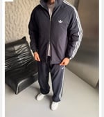 LACİVERT PARAŞÜT KUMAŞ ADİDAS TAKIM