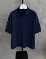 LACİVERT YAKALI POLO TSHİRT