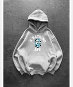 MAVİ BASKI GRİ BAPE SWEAT