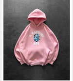 MAVİ BASKI PEMBE BAPE SWEAT