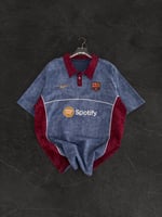 MAVİ ÇOK YIKAMA BARCELONA TSHİRT