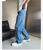 MAVİ LOOSE-FİT PANTOLON