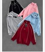 MAVİ ŞERİTLİ YARIM FERMUAR NİKE SWEAT