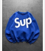MAVİ YARIM SUPREME SWEAT