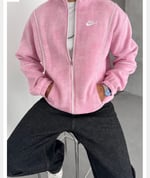 PEMBE ARABİYELİ YIKAMA NİKE HIRKA