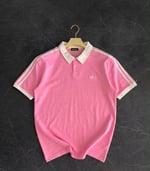 PEMBE POLO YAKA ADİDAS TSHİRT