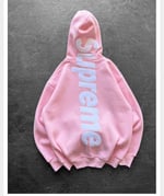 PEMBE SIRT NAKIŞ SUPREME SWEAT