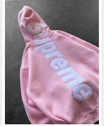 PEMBE SIRT NAKIŞ SUPREME SWEAT