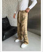 SARI KAMUFLAJ BAGGY PANTOLON
