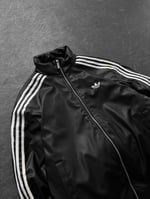 Siyah Adidas Deri Ceket