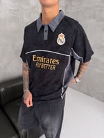 SİYAH ÇOK YIKAMA REAL TSHİRT