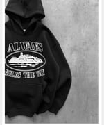 SİYAH CORTEİZ ALWAYS KAPŞONLU SWEAT