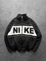 Siyah Dolumlu Nike Ceket