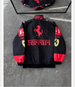 SİYAH FERRARİ BOMBER CEKET