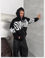 SİYAH GRAFİTİ HIRKA