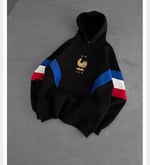 SİYAH KAPŞON FRANSA SWEAT