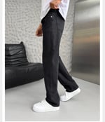 SİYAH KOT BAGGY PANTOLON