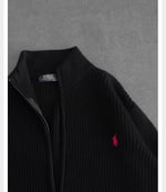 SİYAH POLO TRİKO HIRKA