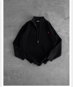 SİYAH POLO TRİKO HIRKA