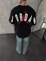 SİYAH SIRT JORDAN TSHİRT