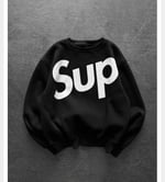 SİYAH YARIM SUPREME SWEAT