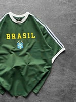 YEŞİL OLD BRASİL TSHİRT