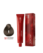ARCADE KÜLLÜ AÇIK KAHVE 5.1 KREM TÜP SAÇ BOYASI 60ML.