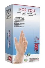 MORE FOR YOU TEK KULLANIMLIK ŞEFFAF ELDİVEN 100 ADET