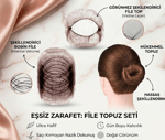 NANO ABSULUTE TOPUZ FİLESİ KAHVE 12'Lİ