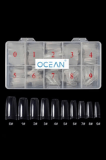 OCEAN YARIM AY TİPS ŞEFFAF 500'LÜ