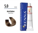 RENNA COLOR 5.0 SAÇ BOYASI TÜP 60GR.
