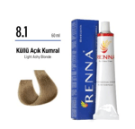 RENNA COLOR 8.1 SAÇ BOYASI TÜP 60GR.