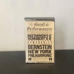 Bernstein New York Philarmonic - Beethovens 5'th Schubert's 8'th Unfinished Symphonies Kaset