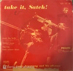 Louis Armstrong - Take it, Satch 45'lik Plak