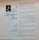 Nat King Cole – A Many Splendored Thing Plak LP