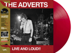The Adverts – Live And Loud!! Plak