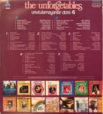 Various – The Unforgetables / Unutulmayanlar Dizisi: 6